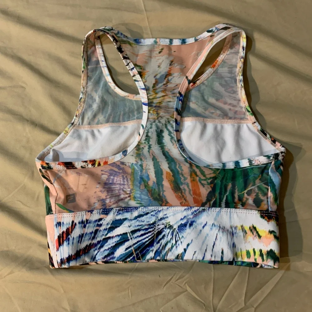 Fabletics Tropical Print Sports Bra - Picture 4 of 4